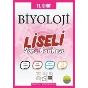 11.Sınıf Biyoloji Soru Bankası Liseli - Pano Yayınları