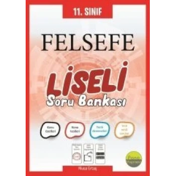 11.Sınıf Felsefe Soru Bankası Liseli - Pano Yayınları