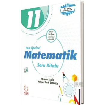 11.Sınıf Fen Lisesi Matematik Soru Bankası (İADESİZ) - Palme Yayınları