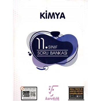 11.Sınıf Kimya Soru Bankası - Karekök Yayınları