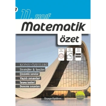 11.Sınıf Matematik Özet - Pano Yayınları