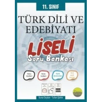 11.Sınıf Türk Dili ve Edebiyatı Soru Bankası Liseli - Pano Yayınları