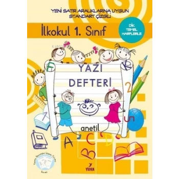 1.Sınıf Yazı Defteri Standart Çizgili Küçük-Yuva Yayınları