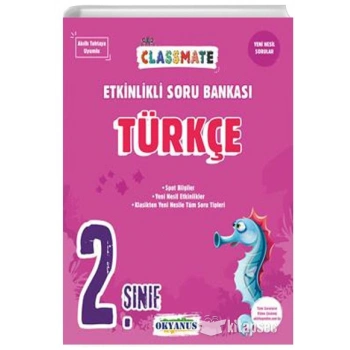 2.Sınıf Türkçe Soru Classmate - Okyanus Yayınları