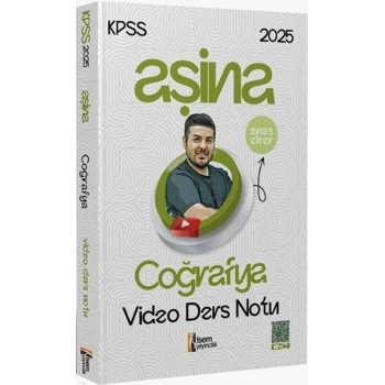 2025 KPSS Coğrafya Ders Notları Aşina - İsem Yayınları