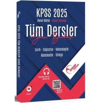 2025 KPSS Lisans Soru Bankası Tek Kitap - Doktrin Yayınları