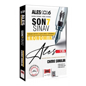 2026 ALES Ekonomik Seri Sayısal Sözel Son 7 Sınav Çıkmış Sorular-Yargı Yayınları