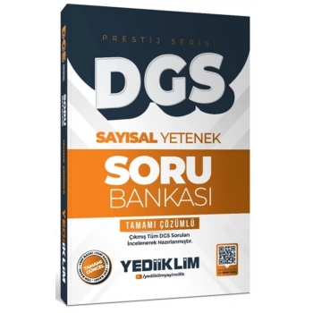 2026 DGS Prestij Sayısal Yetenek Soru-Yediiklim Yayınları