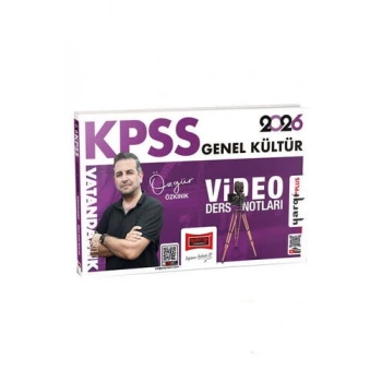 2026 KPSS Genel Kültür Vatandaşlık Video Ders Notları-Yargı Yayınları