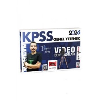 2026 KPSS Genel Yetenek Matematik Video Ders Notlarıı-Yargı Yayınları