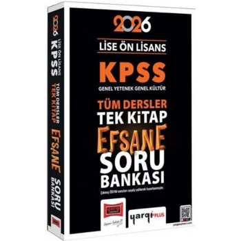 2026 KPSS Lise Önlisans Efsane Soru Bankası-Yargı Yayınları