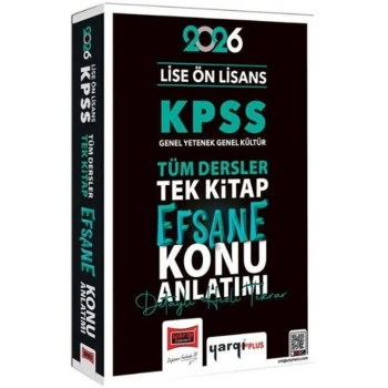 2026 KPSS Lise Önlisans Efsane Tek Kitap Konu-Yargı Yayınları