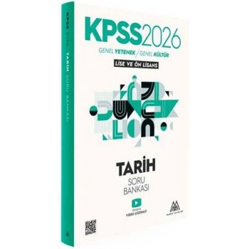 2026 KPSS Lise ÖnLisans Tarih Soru Bankası-Marsis Yayınları