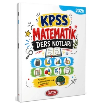 2026 KPSS Matematik Ders Notları-Data Yayınları