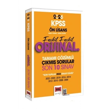 2026 KPSS Ön Lisans Fasikül Fasikül TamÇ Çöz. Çıkmış Son 10 Sınav - Yargı Yayınları