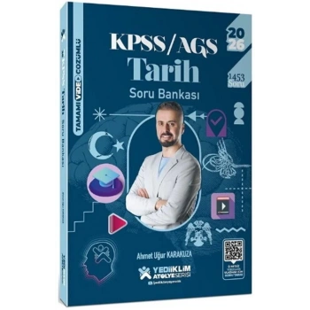 2026 KPSS Tarih Tamamı Çözümlü Soru Atölye-Yediiklim Yayınları