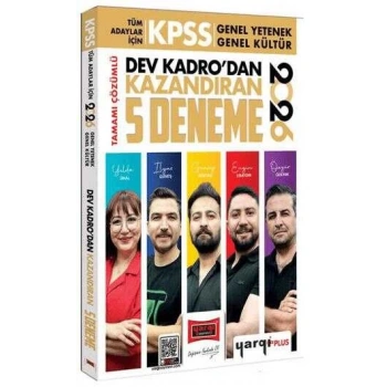 2026 KPSS Tüm Adaylar Kazandıran 5 Deneme-Yargı Yayınları