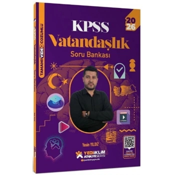 2026 KPSS Vatandaşlık Tamamı Çözümlü Soru Atölye-Yediiklim Yayınları