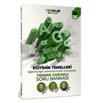 2026 MEB-AGS Ahenk Eğitimin Temelleri Soru-Yediiklim Yayınları