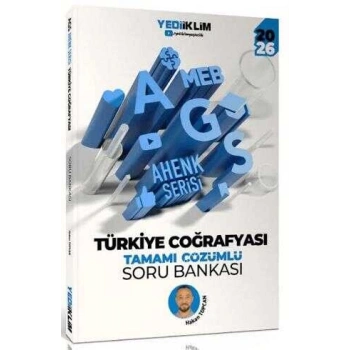2026 MEB-AGS AHENK Türkiye Coğrafyası Soru-Yediiklim Yayınları