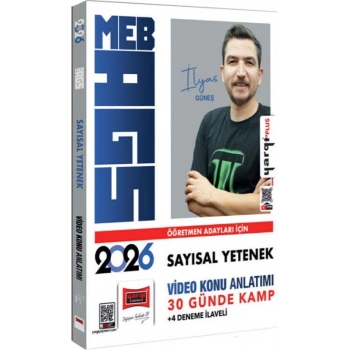2026 MEB-AGS Öğretmen Adayları İçin Sayısal Yetenek 30 Günde Kamp Kitabı-İlyas Güneş-Yargı Yayınları