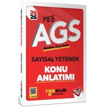 2026 MEB-AGS Sayısal Yetenk Konu-Yediiklim Yayınları