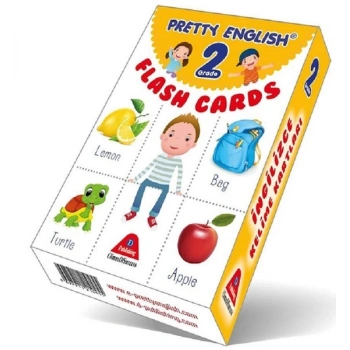 2.Sınıf İngilizce Dil Kartı Pretty English - Damla Yayınları