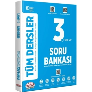 3. Sınıf Tüm Dersler Maarif Model Soru Bankası-Kolektif-Editör Yayınevi