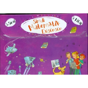 3. Sınıf Şimdi Matematik Düşünsün (5 Kitap) - Kukla Yayınları