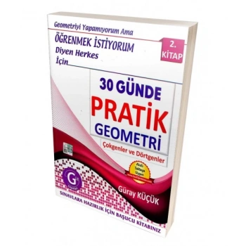 30 Günde Pratik Geometri 2.Kitap -  Gür Yayınları