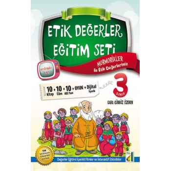 3.Sınıf Etik Değerler Eğitim Seti(10 Kitap) - Tuba Bozcan- Damla Yayınevi