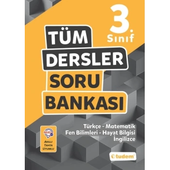 3.Sınıf Tüm Dersler Soru Bankası Tudem Yayınları
