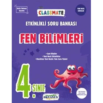 4.Sınıf Fen Bilimleri Soru Classmate - Okyanus Yayınları