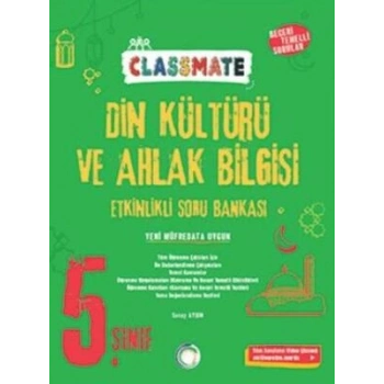 5.Sınıf Din Kültürü Soru Classmate - Okyanus Yayınları