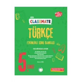 5.Sınıf Türkçe Soru Classmate - Okyanus Yayınları