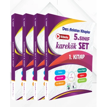 5.Sınıf Karekök Set (4 Kitap) - Karekök Yayınları