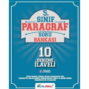5.Sınıf Paragraf Soru Bankası - Adım Adım Işıklı
