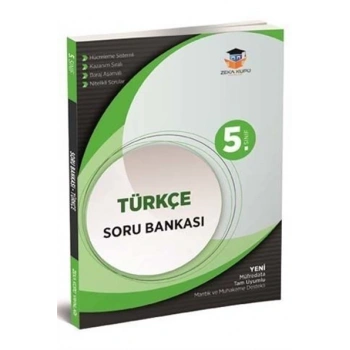 5. Sınıf Türkçe Soru Bankası Zeka Küpü Yayınları