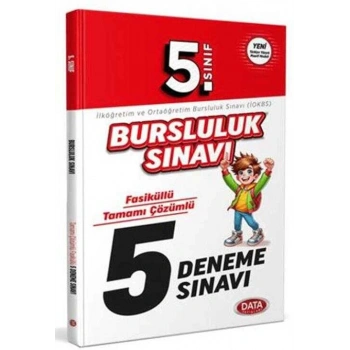 5.SINIF Bursluluk Sınavı Çözümlü Deneme İOKBS PBYS-Data Yayınları