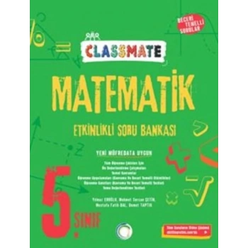 5.Sınıf Matematik Soru Classmate - Okyanus Yayınları
