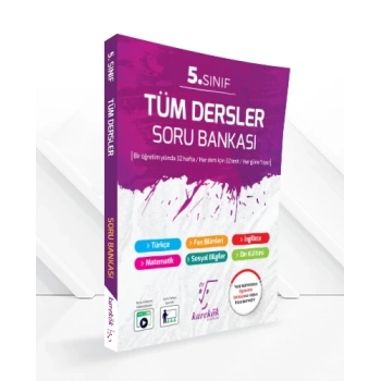 5.Sınıf Tüm Dersler Soru Bankası-Karekök Yayınları