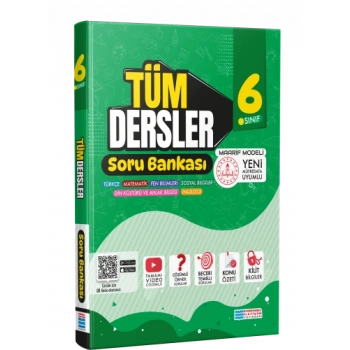 6.Sınıf Tüm Dersler Soru Bankası - Evrensel İletişim Yayınları