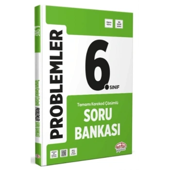 6.Sınıf Vizyoner Problemler Soru Bankası-Editör Yayınları