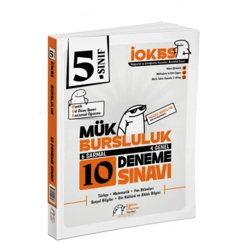 5.Sınıf MÜK Bursluluk 10 Deneme-Eğitim Deposu Yayınları
