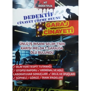 GARAJ CİNAYETİ - DEDEKTİF ÇÖZME OYUNU - MT DEDEKTİFLİK