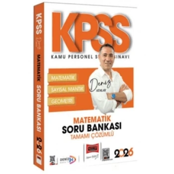 2026 KPSS Matematik Soru Bankası Çözümlü-Deniz Atalay-Yargı Yayınları