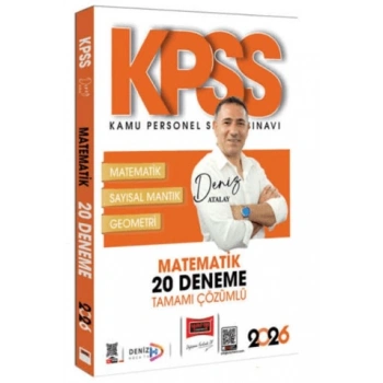 2026 KPSS Matematik 20 Deneme-Yargı Yayınları