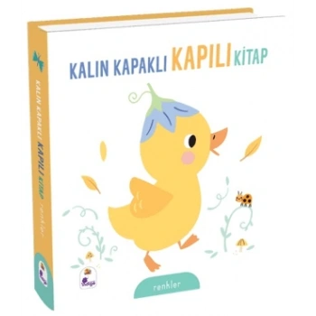 Kalın Kapaklı Kapılı Kitap - Renkler - İndigo Çocuk Yayınları