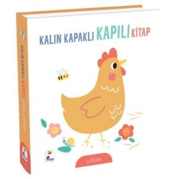 Kalın Kapaklı Kapılı Kitap - Çiftlik- İndigo Çocuk Yayınları