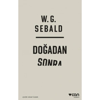 Doğadan Sonra-W.G. Sebald-Can Yayınları